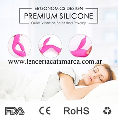 S-HANDE DOBLE ESTIMULADOR VIBRADOR CON CALOR DE SILICONA SHD-S103 - tienda online