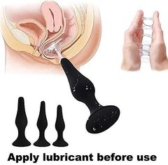 ST PLUG ANAL DE SILICONA ALFIL 2 SI083 FUCSIA - CATAMARCASEX LENCERIA Y SEX SHOP