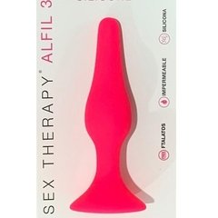 ST PLUG ANAL DE SILICONA ALFIL 2 SI083 FUCSIA - comprar online