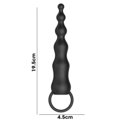 Imagen de ST INEXPULSABLE ANAL CON VIBRADOR RECARGABLE 10 MODO DE VIBRACION BLACK INEXPULSABLE 2 ST-ANB-0031