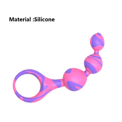 ST INEXPULSABLE ANAL SILICONA FLEXIBLE ROSADO FUCSIA PILU1 ST-ANB-0027 - comprar online