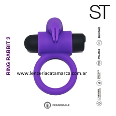 ST ANILLO PENEANO CON VIBRADOR RECARGABLE ST-CR-0031