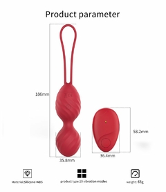 ST BOLAS VAGINALES KEGEL CON VIBRADORAS A CONTROL REMOTO RECARGABLE ST-KG-0027 - comprar online