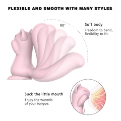 ST ESTIMULADOR SUCCIONADOR DE CLITORIS CON VIBRADOR EN LA COLA ARDILLA ANA 12 ST-SU-0040