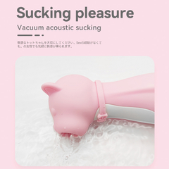 ST ESTIMULADOR SUCCIONADOR DE CLITORIS CON LENGUA GIRATORIA RECARGABLE ST-SU-086 - tienda online