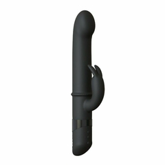 ST DOBLE ESTIMULADOR CON 10 MODOS DE VIBRACION Y 10 MOVIMIENTO DE ARO 3 MOTORES REGARGABLE OLIVA ST-VB-0392 - CATAMARCASEX LENCERIA Y SEX SHOP