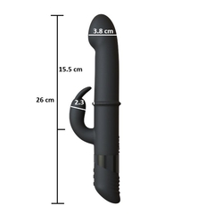 ST DOBLE ESTIMULADOR CON 10 MODOS DE VIBRACION Y 10 MOVIMIENTO DE ARO 3 MOTORES REGARGABLE OLIVA ST-VB-0392 - comprar online