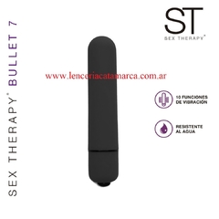 ST ESTIMULADOR CON VIBRADOR SILVER BULLET ST3268 BLACK