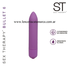 ST ESTIMULADOR CON VIBRADOR SILVER BULLET ST3510 PURPLE