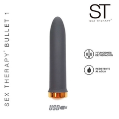 ST ESTIMULADOR CON VIBRADOR SILVER BULLET RECARGABLE ST3626 en internet