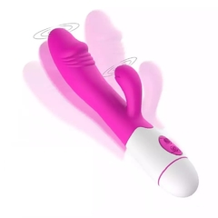 CAIMAN CONSOLADOR DOBLE ESTIMULADOR DE CLITORIS Y PUNTO G CON VIBRADOR 30 VELOCIDADES 2 MOTORES SV008-54 - tienda online