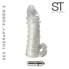 ST FUNDA PENEANA TEXTURADA CON VIBRADOR SW054