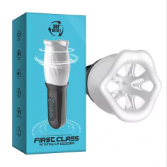 Masturbador con rotación SW1022. Juguete sexual masculino recargable con 7 modos de rotación y 3 velocidades.