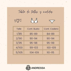 Imagen de ANDRESSA CONJUNTO TAZA SOFT CON ARO DE TUL BORDADO Y BALLENA Y COLALESS ROJO E 2027R