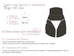 VICTORIA COSSY TANGA COLALESS DE PUNTILLA CON RECORTE DELANTERO REGULABLE VENECIA NEGRO 53/1 TU en internet