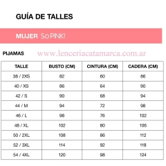 SOPINK PIJAMA SO PRETTY DOS PIEZAS DE ALGODON SALMON 11722SA - comprar online