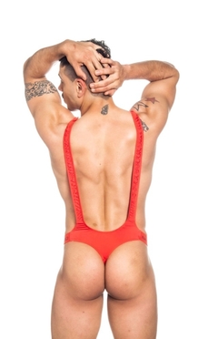 NARCISO TIRADOR ROJO DE MICROFIBRA - CATAMARCASEX LENCERIA Y SEX SHOP