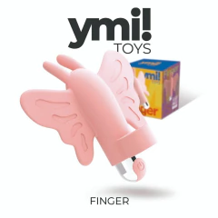 Estimulador para dedo en forma de mariposa VB051CPINK. Este vibrador de dedo recargable ofrece 10 velocidades para la estimulación clitoral. Es un juguete sexual rosa que incluye lubricante. Ofrecemos envío discreto a Catamarca, Tucumán, Aguilares, Concep