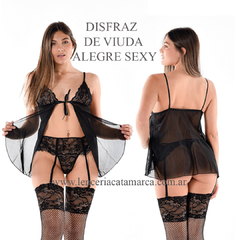 MALENA DISFRAZ DE VIUDA ALEGRE SEXY