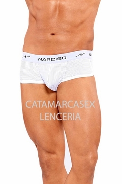 NARCISO SLIPS YAGO 1000 MICROFIBRA BLANCO - comprar online