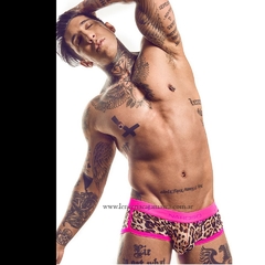 NARCISO SLIPS YAGO LEOPARDO MICROFIBRA - comprar online