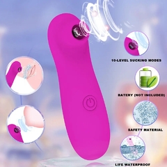 Imagen de ST SUCCIONADOR DE CLITORIS 10 FRECUENCIAS DE SUCCION ZK003 PURPLE
