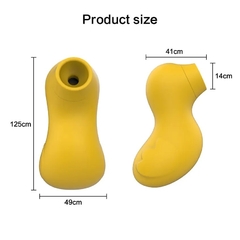 ST SUCCIONADOR DE CLITORIS 7 MODOS RECARGABLE ZK009 YELLOW en internet