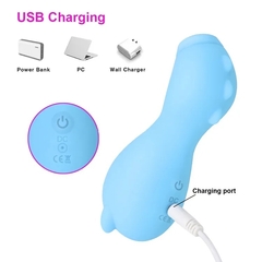 ST SUCCIONADOR DE CLITORIS 7 MODOS RECARGABLE ZK10 BLUE - CATAMARCASEX LENCERIA Y SEX SHOP