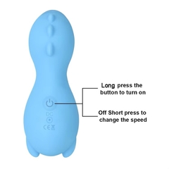 ST SUCCIONADOR DE CLITORIS 7 MODOS RECARGABLE ZK10 BLUE - tienda online