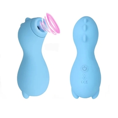 Imagen de ST SUCCIONADOR DE CLITORIS 7 MODOS RECARGABLE ZK10 BLUE