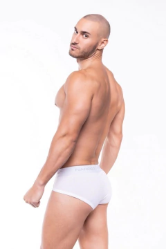 NARCISO SLIPS ZULMA SOFT ALGODON BLANCO - CATAMARCASEX LENCERIA Y SEX SHOP