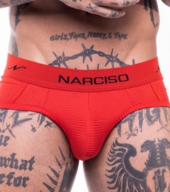 NARCISO SLIPS ZULMA SOFT ALGODON ROJO en internet