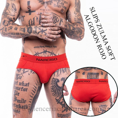 NARCISO SLIPS ZULMA SOFT ALGODON ROJO