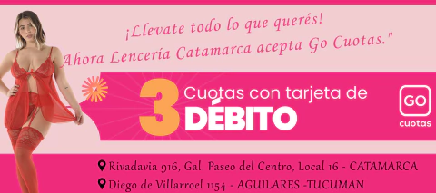 Carrusel CATAMARCASEX LENCERIA Y SEX SHOP