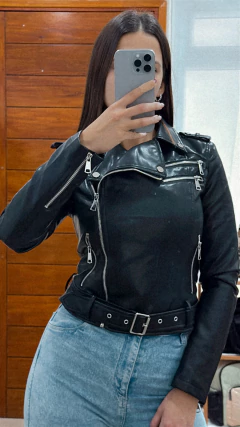 Campera de ecocuero Mila (YD) - Regina Bags