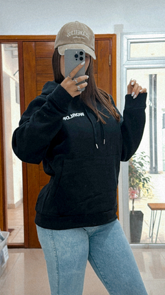 Buzo World negro - comprar online
