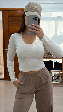 Remera Trini natural