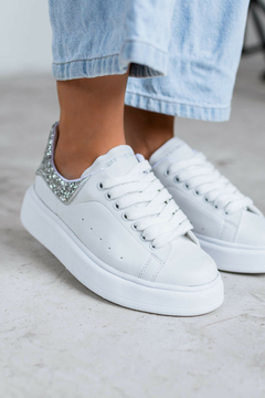 Imagen de Zapatillas Alexander glitter plateado