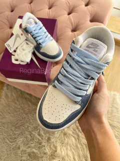 SB dunk low jeans con glitter importadas - tienda online