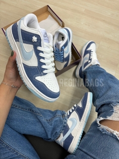 SB dunk low jeans con glitter importadas en internet