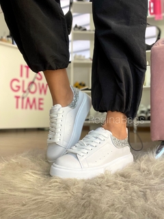 Zapatillas Alexander glitter plateado - comprar online