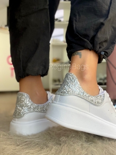 Zapatillas Alexander glitter plateado en internet