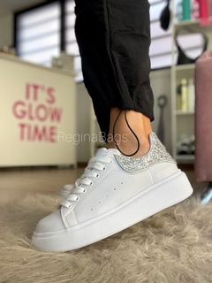 Zapatillas Alexander glitter plateado