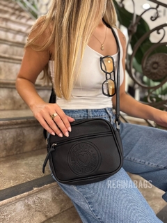 Cartera Gemma negra - Regina Bags