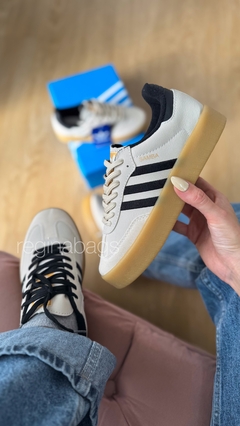 Imagen de Samba e plataforma beige importadas