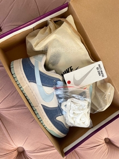 SB dunk low jeans con glitter importadas en internet