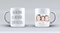 Taza de cerámica personalizada
