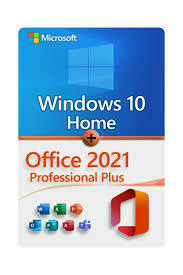 Microsoft windows 10 home/ single language + Office 2021 pro plus