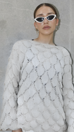 Sweater Puglia off white - comprar online