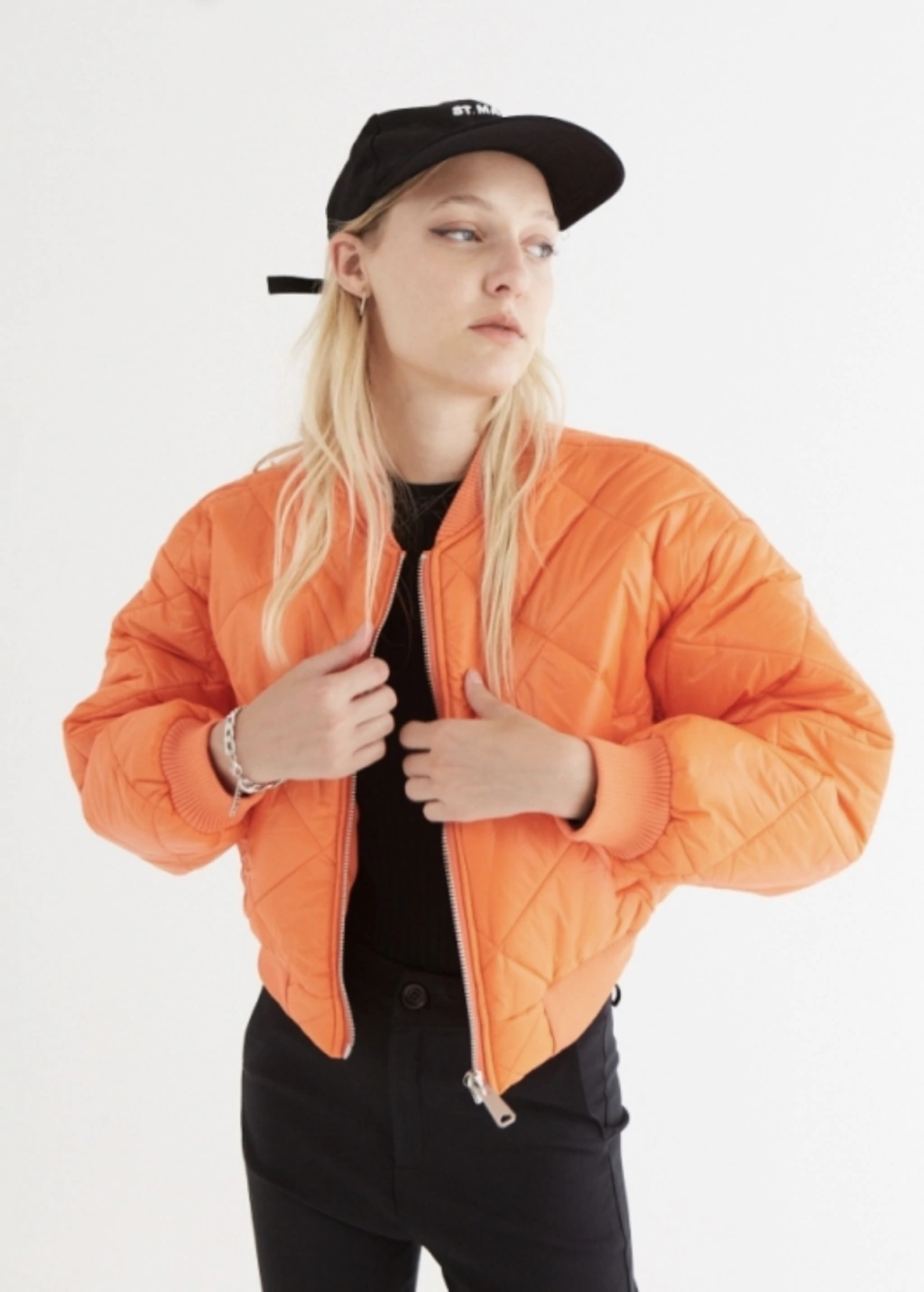 Campera bomber Kox naranja